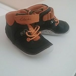 Baby Boy Clark's Walking Shoes 3.5W